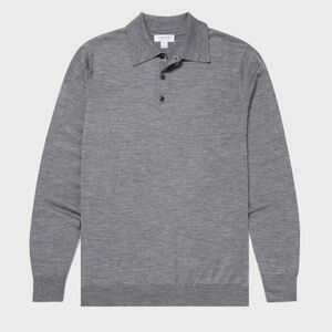 Sunspel Extra-Fine Merino Polo Shirt